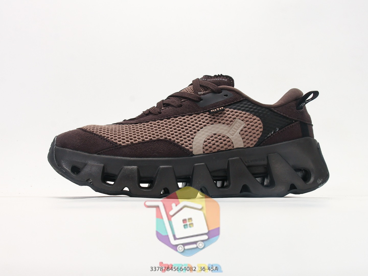 נעלי סניקרס On x KITH Cloudsurfer מזמש ורשת