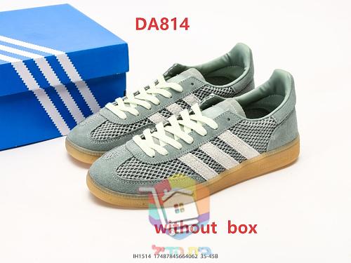 נעלי סניקרס adidas ירוקות בזמש ורשת עם סוליית גומי 2