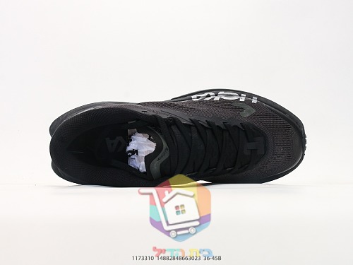 נעלי ריצת שטח HOKA Mafate X שחורות עם סוליית Vibram 8