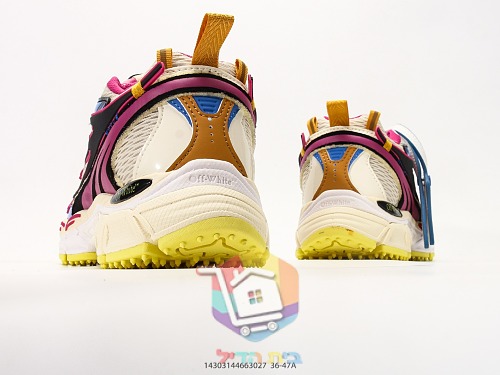 נעלי ריצה Off-White בסוליה צהובה משוננת 3