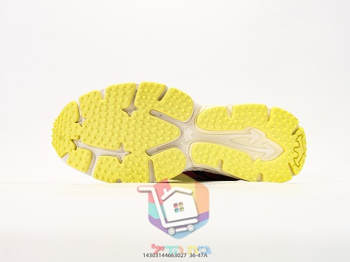 נעלי ריצה Off-White בסוליה צהובה משוננת 5