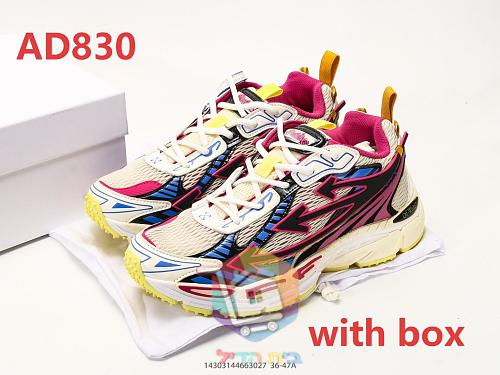 נעלי ריצה Off-White בסוליה צהובה משוננת 10