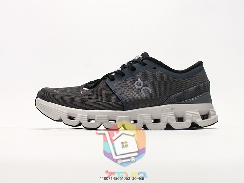 נעלי ריצה On Cloud X מבד סרוג עם סוליה מחוררת 8