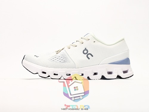 נעלי ריצה On Cloud X מבד סרוג עם סוליה מחוררת 16