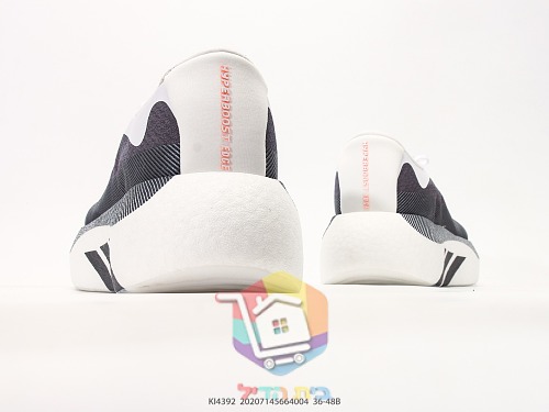 נעלי ריצה adidas שחורות מבד סרוג 3