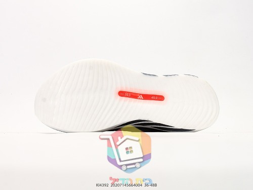 נעלי ריצה adidas שחורות מבד סרוג 5