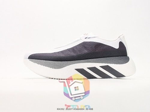 נעלי ריצה adidas שחורות מבד סרוג 8