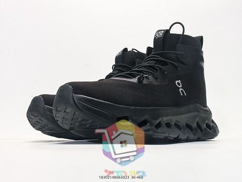 נעלי סניקרס On x LOEWE גבוהות מבד סרוג עם סוליה מחוררת 14