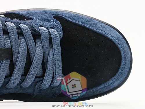 נעלי סניקרס NIKE SB Dunk Low Pro בזמש כחול 2