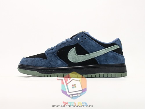 נעלי סניקרס NIKE SB Dunk Low Pro בזמש כחול 9