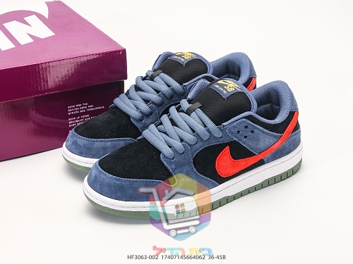 נעלי סניקרס NIKE SB Dunk Low Pro בזמש כחול 10