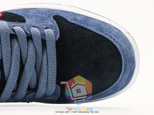 נעלי סניקרס NIKE SB Dunk Low Pro בזמש כחול 11