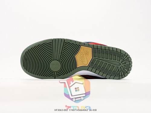נעלי סניקרס NIKE SB Dunk Low Pro בזמש כחול 15
