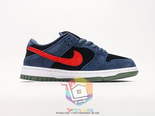 נעלי סניקרס NIKE SB Dunk Low Pro בזמש כחול 17