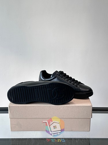 נעלי סניקרס DOLCE & GABBANA עם לוגו DG מחורר בצד 8
