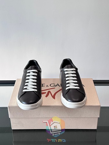 נעלי סניקרס DOLCE & GABBANA עם לוגו DG מחורר בצד 10