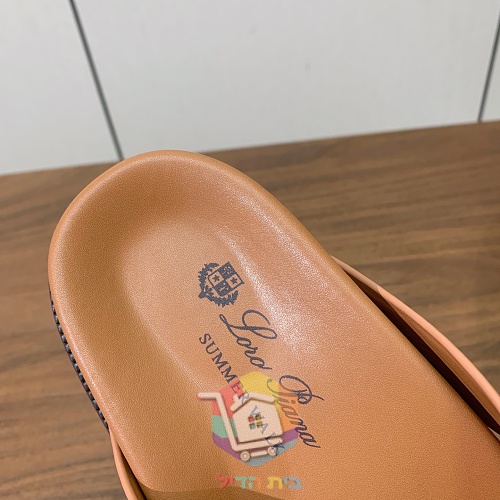 כפכפי עור Loro Piana Summer Walk ברצועות מוצלבות 19