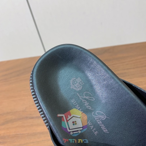 כפכפי עור Loro Piana Summer Walk ברצועות מוצלבות 28
