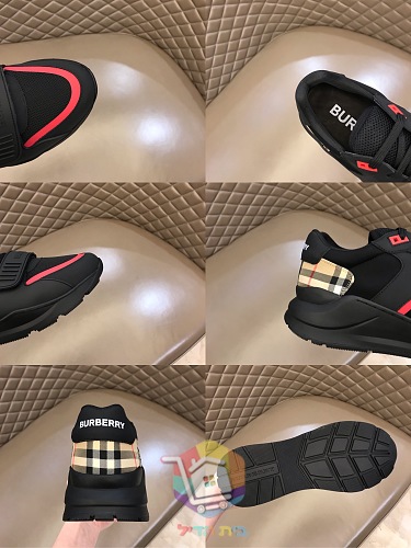 נעלי סניקרס BURBERRY בדוגמת משבצות 17