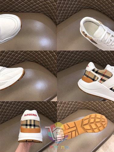 נעלי סניקרס BURBERRY בדוגמת משבצות 25
