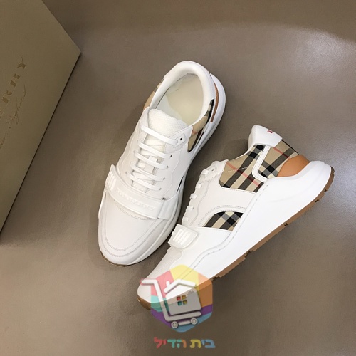 נעלי סניקרס BURBERRY בדוגמת משבצות 31