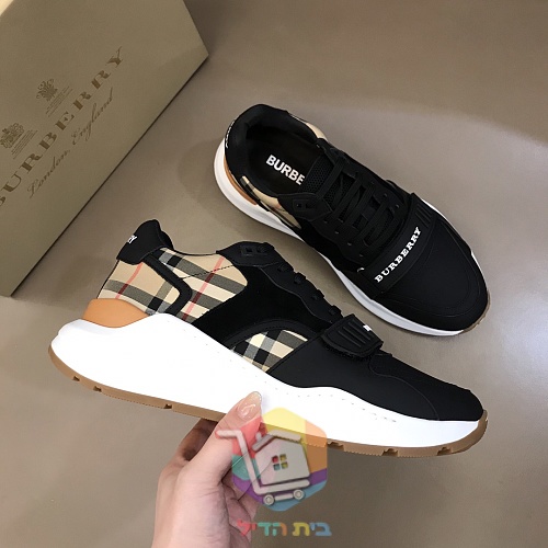נעלי סניקרס BURBERRY בדוגמת משבצות 38