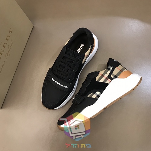 נעלי סניקרס BURBERRY בדוגמת משבצות 39