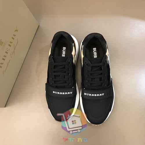 נעלי סניקרס BURBERRY בדוגמת משבצות 40