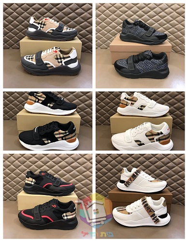 נעלי סניקרס BURBERRY בדוגמת משבצות 49
