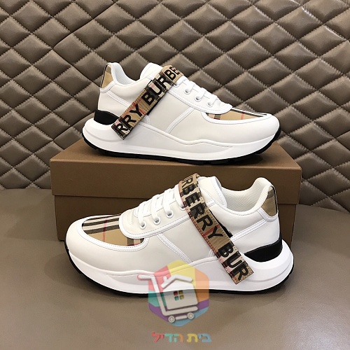 נעלי סניקרס BURBERRY בדוגמת משבצות 50