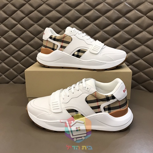נעלי סניקרס BURBERRY בדוגמת משבצות 52