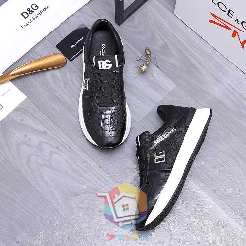 נעלי סניקרס DOLCE&GABBANA עם לוגו DG מתכתי בצד 16