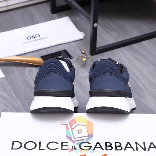 נעלי סניקרס DOLCE&GABBANA עם לוגו DG מתכתי בצד 19