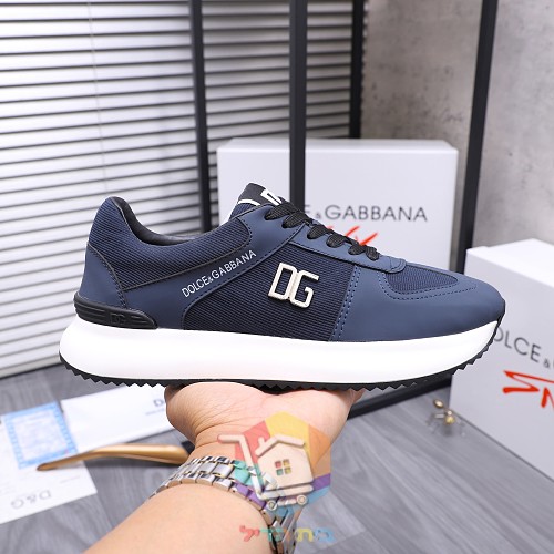 נעלי סניקרס DOLCE&GABBANA עם לוגו DG מתכתי בצד 21