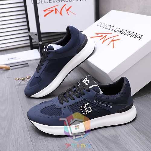 נעלי סניקרס DOLCE&GABBANA עם לוגו DG מתכתי בצד 26