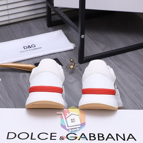 נעלי סניקרס DOLCE&GABBANA עם לוגו DG מתכתי בצד 28
