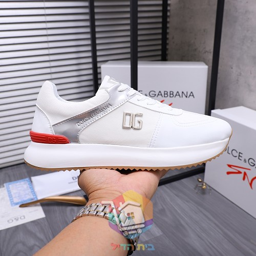 נעלי סניקרס DOLCE&GABBANA עם לוגו DG מתכתי בצד 30