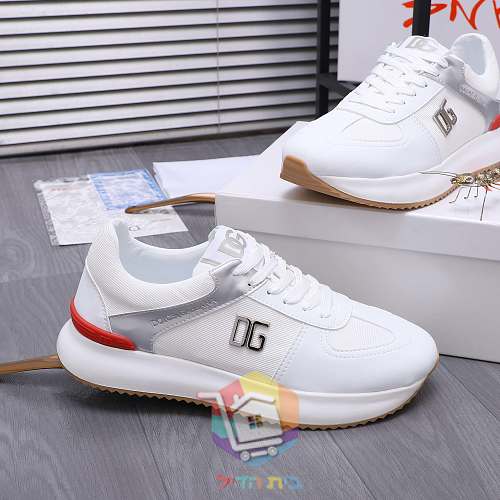 נעלי סניקרס DOLCE&GABBANA עם לוגו DG מתכתי בצד 32