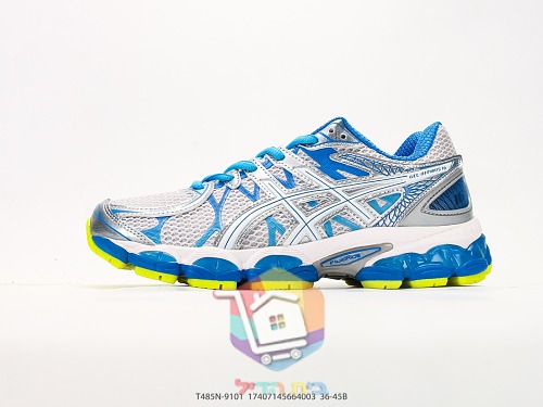 נעלי ריצה ASICS GEL-Nimbus 16 לבן וכחול 8