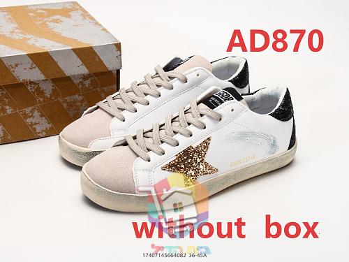 נעלי סניקרס Golden Goose Super-Star עם כוכב גליטר זהב 19