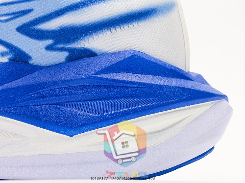 נעלי ריצה ASICS בהדפס כחול מרוסס 2