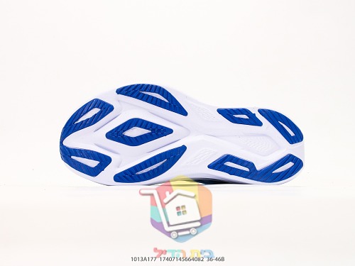 נעלי ריצה ASICS בהדפס כחול מרוסס 5