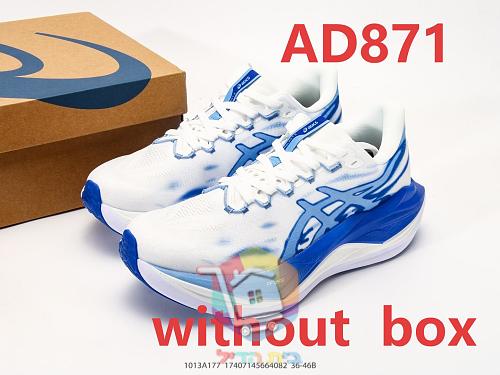 נעלי ריצה ASICS בהדפס כחול מרוסס 10