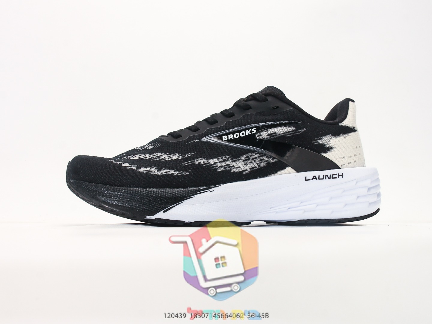 נעלי ריצה BROOKS Launch בהדפס מנוקד