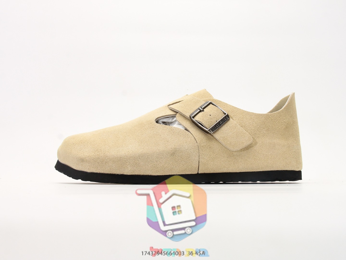 כפכפי BIRKENSTOCK מזמש בצבע בז'