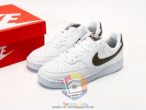 נעלי סניקרס Nike Court Vision Low עם סוליית גומי 12