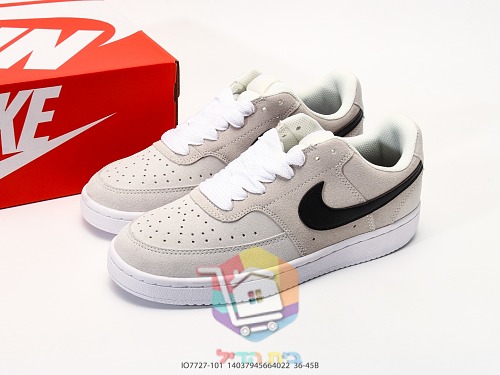 נעלי סניקרס Nike Court Vision Low עם סוליית גומי 22