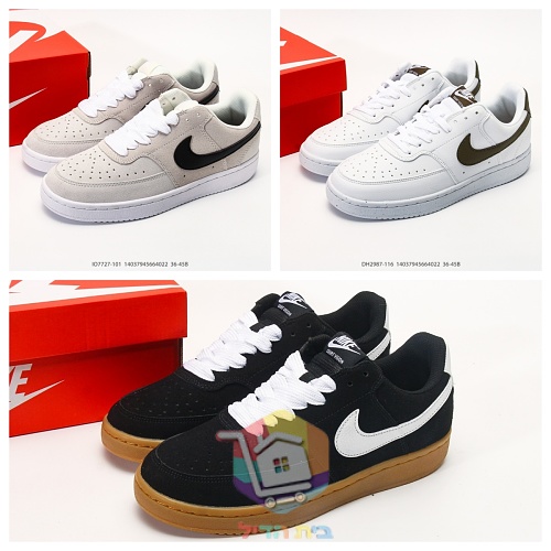 נעלי סניקרס Nike Court Vision Low עם סוליית גומי 31