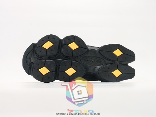 נעלי סניקרס New Balance 9060 שחור עם לוגו סגול 6