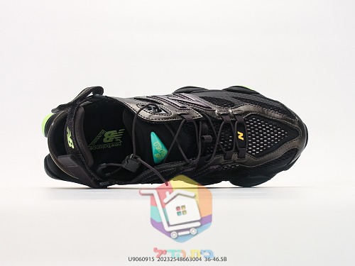 נעלי סניקרס New Balance 9060 שחור עם לוגו סגול 7
